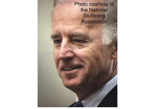 President Joseph Biden speaks about stuttering and fluency at a National Stuttering Association Convention.