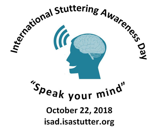 International Stuttering Awareness Day Logo Stuttering Therapy Resources Blog