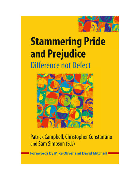 Stuttering Therapy Resources Stammering Pride & Prejudice Front Cover