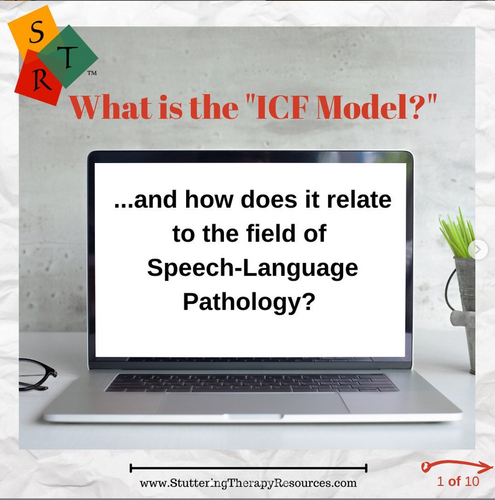 The ICF Model and how it relates to stuttering